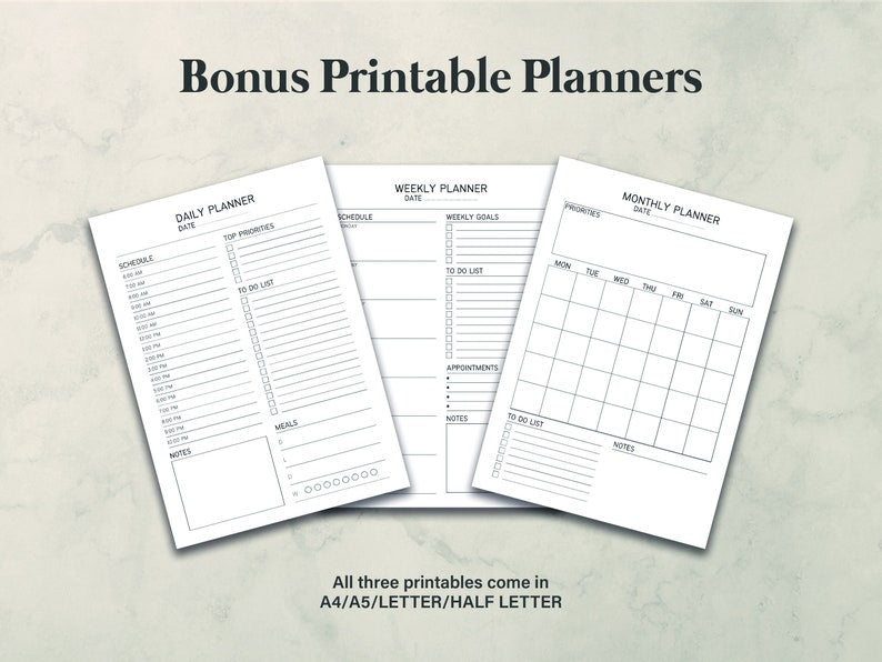 Notion Ultimate Second Brain Planner, Notion Life Planner